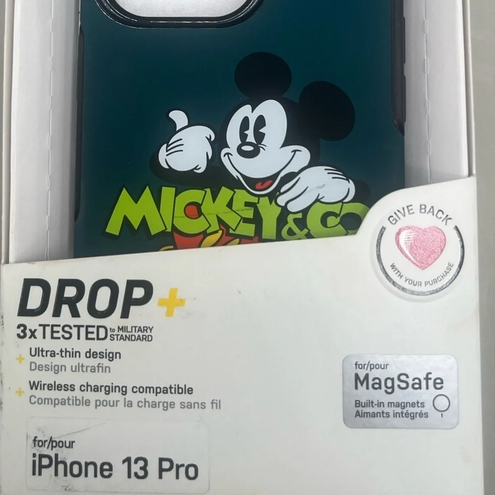 OTTER BOX Disney MICKEY MOUSE & CO. Drop+Ultra Thin Symmetry iPhone 13 PRO Case
